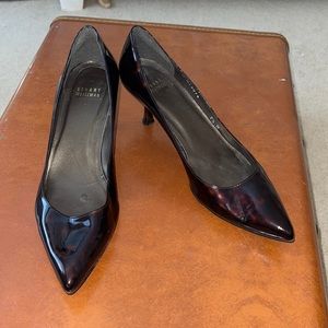 Stuart Weitzman Tortoiseshell Kitten Heels